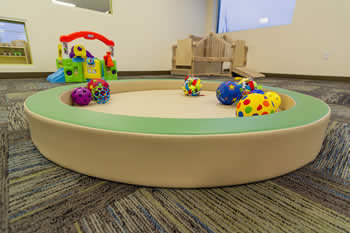 circular play area