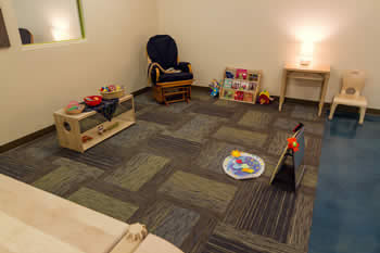 infant dimmed play area