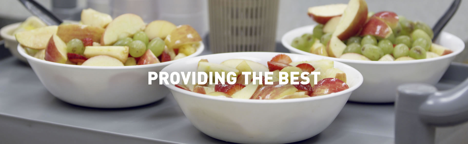 bowls of fruit
